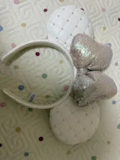 ディズニーランド カチューシャ ホワイト