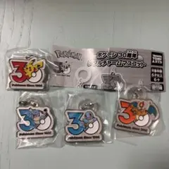 ポケモン 30周年 メタルチャームマスコット