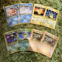 ポケモンカード　旧裏まとめ売り マチスのピカチュウ、マチスのエレブー等