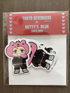 東京リベンジャーズ BETTY’S BLUE コラボ フレークシール