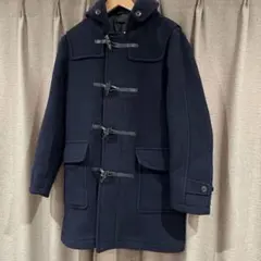 UNIQLO ユニクロ　ネイビー ダッフルコート Mサイズ フード付き