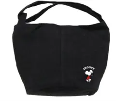 新品　SNOOPYスヌーピー　トートバック　ラウンドキャンパスバッグ