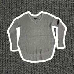 ミ*ニ様 AMERICAN EAGLE ニット XS Vネック ワッフル セータ