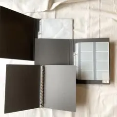 無印良品　ファイル（リング式） Ａ４・２穴・ダークグレー