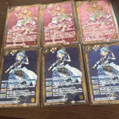 アイカツ　ピュアパレット　友希あいね　湊みお　6枚