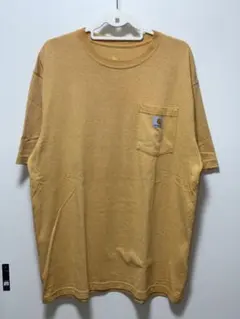 Carhartt イエロー ポケットTシャツ Lサイズのサムネイル