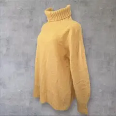 ★美品◆アーバンリサーチロッソ◆ バックシームタートルニット