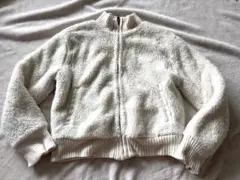 gapフリースジャケット ホワイト M8