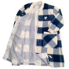 【希少 ビックロゴ×シャギー】クレージュ カーディガンコート archive