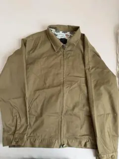 Dickies 長袖シャツ ジャケット　Lサイズ カーキ