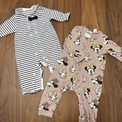 長袖ロンパース、ベスト　女の子