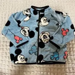 新品 ディズニー アウター ミッキーマウス フリースジャケット 100cm