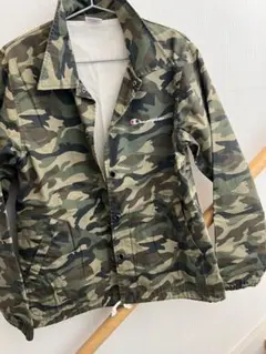 チャンピオン Champion 迷彩柄 コーチジャケット