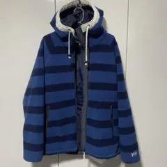ヘリーハンセン ボアジャケット ボーダー Lサイズ