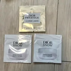 DIOR ディオール スノー 化粧水 クリームサンプル