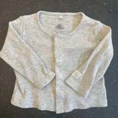 プチバトー　オーガニックコットン カーディガン　6M/67cm