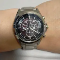 シチズン　エコドライブ　腕時計 メンズ クロノグラフ