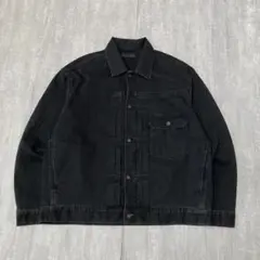 UNIQLO デニムジャケット 1st 黒　XLサイズ