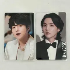 BTS B☆VERSE SUGA ユンギ トレカ2枚セット - メルカリ