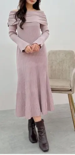 MERCURYDUO マーキュリーデュオ ワンピース ニットワンピース