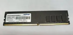 PATRIOT DDR4 8GB ノートパソコン用メモリ2133MHz - メルカリ