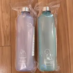 スヌーピー　タイムマーカー付きウォーターボトル　2本セット