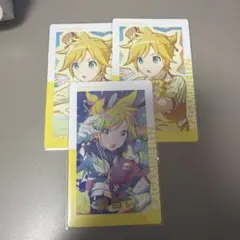 プロセカ ePick card エピカ 鏡音レン 箔押し