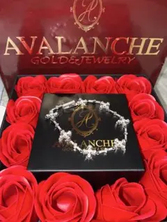 AVALANCHE シルバー クロスブレスレットのサムネイル