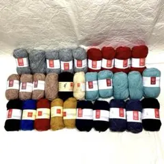 ♡J&Ｓ♡ジェイミソンズ♡多色シェットランドウール100%ヤーン３０玉セット