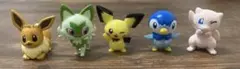 ポケモン　バスボムフィギュア5種セット