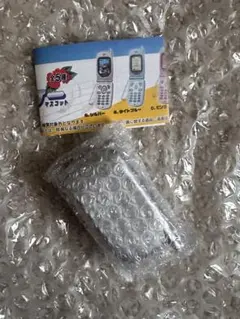 本当に録音再生！　なつかしのガラケーマスコット　シルバー　ガチャ