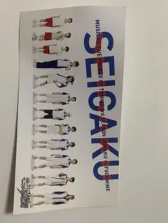ミュージカル テニスの王子様　SEIGAKU ポストカード