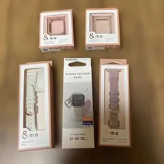 新品★エレコム Apple Watch 42/41/40/38 バンドなど５種類