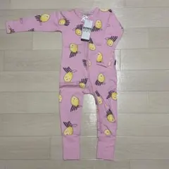 【新品タグ付き】BONDS レモン ロンパース ジップ 長袖 ベビー服