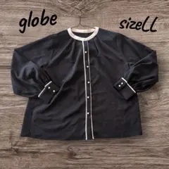 globe 長袖シャツ L 黒