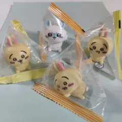 ちいかわ インテリアミニフィギュア うさぎ モモンガ 寝そべりうさぎ