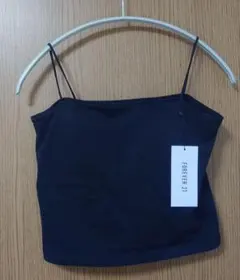 【新品タグ付き】FOREVER 21 ブラック カップ付きキャミソール S