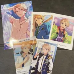 鳴上嵐 ぱしゃっつ 生ブロマイド メタリックカード クリアカード あんスタ