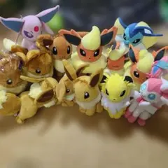 ポケモン イーブイ ブイズ ぬいぐるみ9体セット - メルカリ