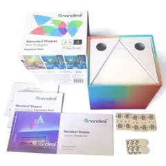 【未使用に近い】Nanoleaf Mini Triangles 拡張パック10枚のサムネイル