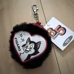 新品　未使用　ディズニー　フィガロ　ふわふわミニポーチのサムネイル