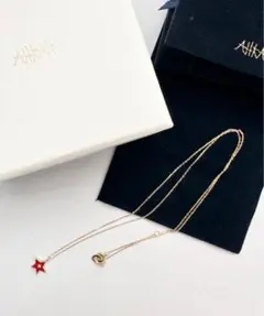 箱付】定価93,500円 AHKAH アーカー ハッピー ネックレス - メルカリ