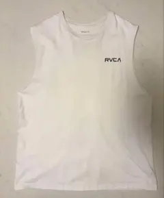 RVCA ルーカ　カットオフノースリーブ　ホワイト　Lサイズのサムネイル