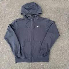 人気 archive NIKE ジップパーカー ブラック Mサイズ 古着 短丈
