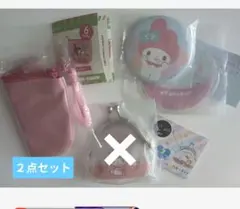 マイメロディ　コインケース　缶バッジ