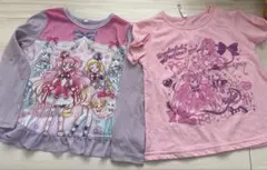 プリキュア　光るパジャマ　２枚セット