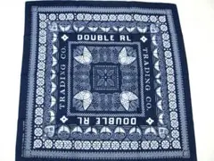 新品未使用　RRL　Double RL & Co　バンダナ　紺