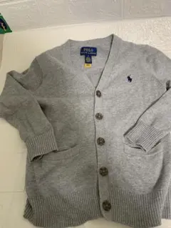 POLO RALPH LAUREN グレーカーディガン4スウェットパンツ2