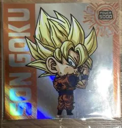 孫悟空　超サイヤ人　レア　ドラゴンボール　シールウエハース　にふぉるめーしょん