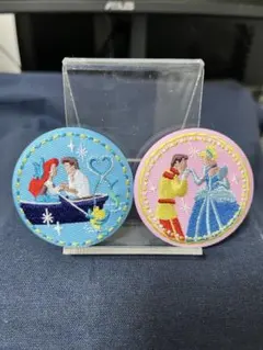 缶バッジ シンデレラ リトルマーメイド